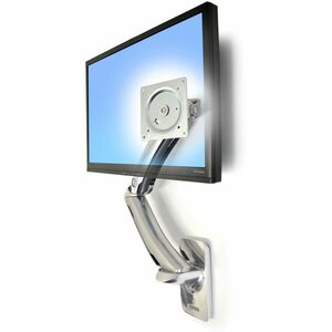 Ergotron MX Wall Mount LCD Arm. Capacité de charge maximale: 13,6 kg, Taille maximale de l’écran: 106,7 cm (42"), Compatib