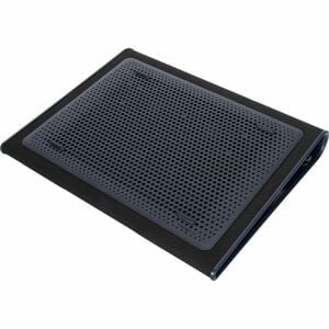 Targus Chill Mat Cooling Stand - TAA Compliant - Upto 17" Screen Size Notebook Support - 2 Fan(s) - Neoprene, Plastic - Bl