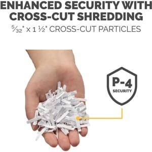 Fellowes® 225Ci Paper Shredder | 100% Jam Proof, 22-Sheet, Cross-Cut Security, Commercial Grade | 3825001 Model, Black - C