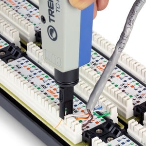 TRENDnet Punch Down Tool With 110 And Krone Blade, Insert & Cut Terminations In One Operation, Precision Blades Are Interc
