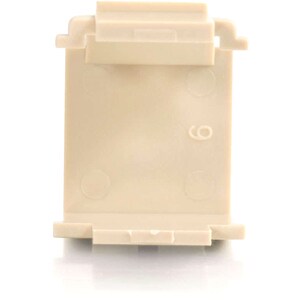 C2G Snap-In Blank Keystone Insert Module - Ivory - Ivory