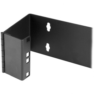 StarTech.com 2U 19in Hinged Wallmount Bracket for Patch Panels - Wall-mount a patch panel or network switch while providin