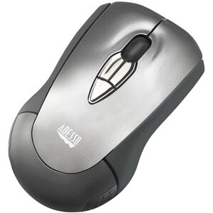 Adesso Wireless presenter mobile mouse (Air Mouse Mobile) - Wireless - 30 ft - Radio Frequency - 2.40 GHz - USB - Symmetri