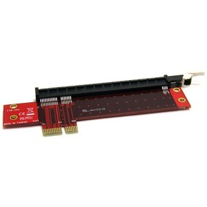 StarTech.com PCI Express X1 to X16 LP Slot Extension Adapter - Connect a low profile x16 PCI Express Card to an x1 slot