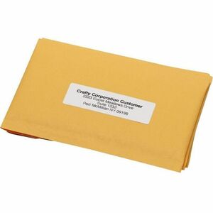 Seiko White Address Label (No retail packaging) - Perfect for Address Labels for Office Mailings, Invitations, Christmas C