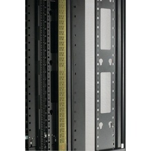 APC by Schneider Electric AR7501 Cable Routing - Black - 2 Pack Pack - Cable Management Panel - 42U Rack Height