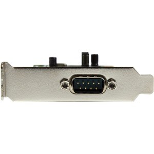 StarTech.com 2 Port PCI Low Profile RS232 Serial Adapter Card with 16550 UART - Low Profile 2 Port 16550 Serial PCI Card -