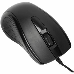 3BTN FULL SIZE USB BLACK OPTICAL MOUSE