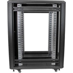 StarTech.com 22U 36in Knock-Down Server Rack Cabinet with Casters - Store your servers - network and telecommunications eq