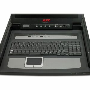 APC by Schneider Electric AP5808 LCD Rack Console with Analog - 8 Computer(s) - 43.2 cm (17") LCD - TouchPad - 120 V, 240 