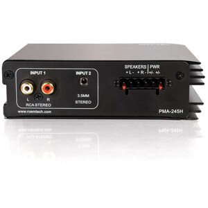 C2G Plenum-Rated 45 Watt Stereo Mixer/Amplifier - 20 Hz to 20 kHz