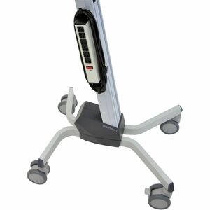 Ergotron Neo-Flex Laptop Cart. Type: Panier/chariot multimédia, Couleur du produit: Gris, Matériel: Aluminium, Plastique, 