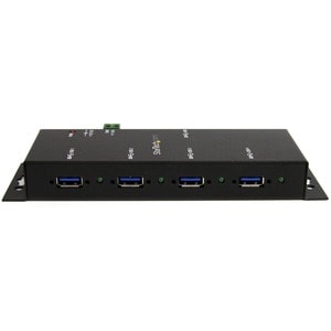 StarTech.com 4 Port Industrial USB 3.0 Hub - Mountable - Rugged USB Hub - Add 4 external,wall mountable USB 3.0 ports from