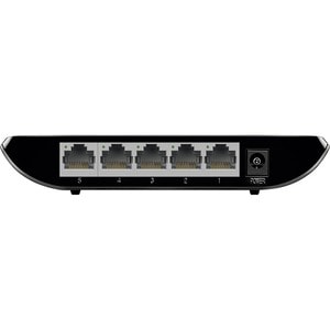 TP-Link TL-SG1005D 5 Ports Ethernet Switch - Gigabit Ethernet - 10/100/1000Base-T - 2 Layer Supported - Twisted Pair - Wal