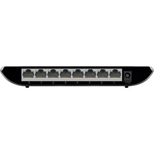 TP-Link TL-SG1008D 8 Ports Ethernet Switch - Gigabit Ethernet - 10/100/1000Base-T - 2 Layer Supported - Twisted Pair - Des