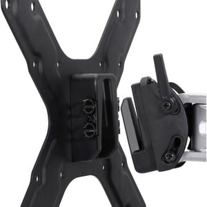 TH-1040-VFM full motion wall mount - capacity to 35kg (77lb) - long arm - Black