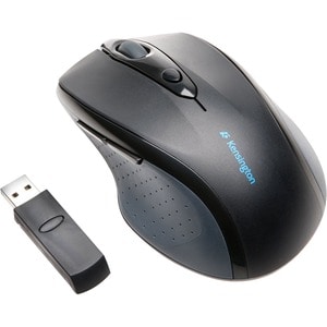 Kensington 2.4GHZ Wireless Optical Mouse - Optical - Wireless - Radio Frequency - 2.40 GHz - Black - 1 - USB - 1200 dpi - 