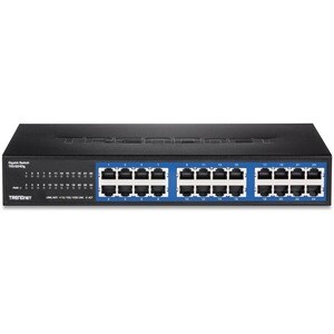 TRENDnet TEG-S24DG 24 Ports Ethernet Switch - Gigabit Ethernet - 10/100/1000Base-T - New - TAA Compliant - 2 Layer Supported