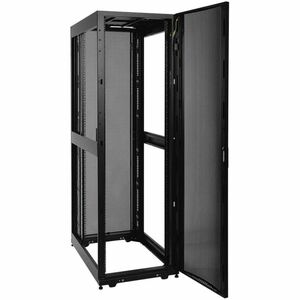 Tripp Lite series SmartRack SR42UBSD Premium Rack Cabinet - 42U Rack Height x 19" (482.60 mm) Rack Width - Black - 2250 lb