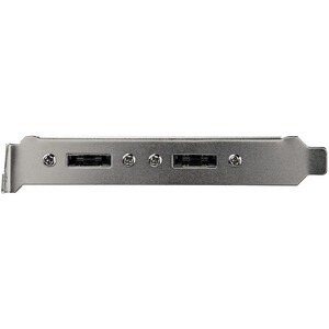 StarTech.com Supporto slot piastra SATA con 2 porte eSATA - Cable for Computer, Box per disco rigido, Disco rigido esterno