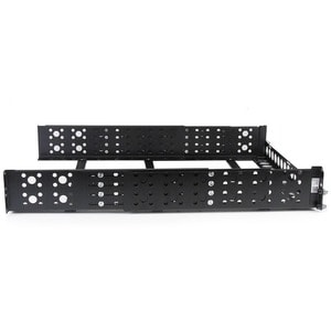 StarTech.com 2U Fixed 19" Adjustable Depth Universal Server Rack Rails - Mount 19" servers or networking hardware in any s