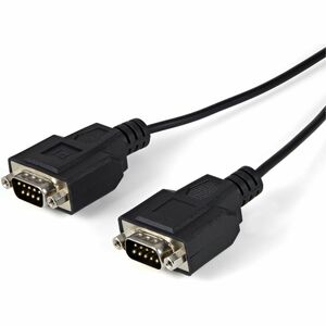 StarTech.com 2 Port FTDI USB auf Seriell RS232 Adapter - USB zu RS-232 Kabel - Schwarz