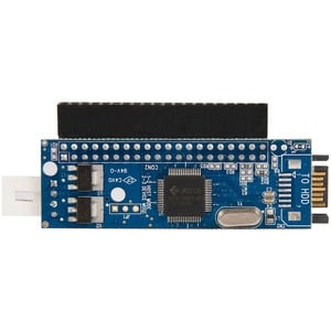 StarTech.com IDE auf SATA Adapter - IDE zu S-ATA Konverter für 2,5 und 3,5 Zoll 40 Pin Buchse - Schwarz, Blau