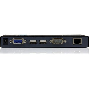 StarTech.com USB VGA KVM Verlängerung bis zu 150m - KVM extender über Cat5 UTP Netzwerkkabel - 2 Computer - 1 Lokaler Benu