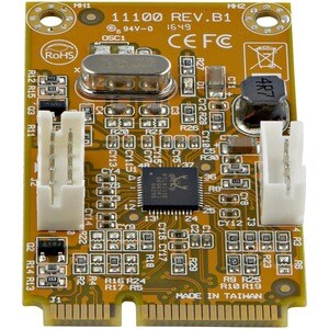StarTech.com Mini PCI Express Gigabit Ethernet Netzwerkkarte - mini PCIe NIC Lan Adapter Karte - Mini PCI Express - Realte