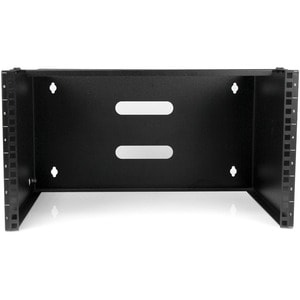 StarTech.com Soporte Montaje en Pared de 6U 13.78in Profundidad Rack Horizontal para Patch Panel Parcheo - Acero - 20.05kg