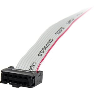 StarTech.com Plaque série faible encombrement 16 pouces - Cable for Carte mère - Gris