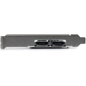 StarTech.com 2 Port PCI Express SATA 6 Gbps eSATA Controller Card - Dual Port PCIe SATA III Card - 2 Int/2 Ext - Add 2 ext