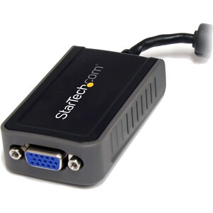 StarTech.com USB 2.0 to VGA Adapter, USB to VGA Monitor Converter for Windows, 1440x900 (no support for macOS/ChromeOS/Lin