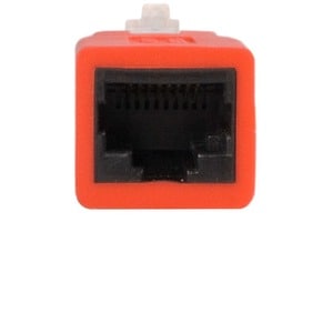 StarTech.com Crossover adapter - RJ-45 (M) - RJ-45 (F) - Gigabit - ( CAT 6 ) - red - 1 x RJ-45 Network Male - 1 x RJ-45 Ne