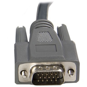 StarTech.com 2-in-1 - USB/ VGA cable - 4 pin USB Type A, HD-15 (M) - HD-15 (M) - 6 ft - Connect VGA video and USB using a 
