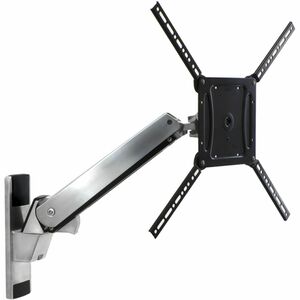 Ergotron Interactive Mounting Arm for TV - Polished Aluminum - Height Adjustable - 101.6 cm to 228.6 cm (90") Screen Suppo