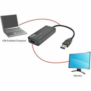 Tripp Lite series USB 3.0 to HDMI Adapter - USB 3.0 - HDMI - 2048 x 1152 Supported - 1
