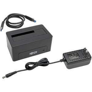 Tripp Lite by Eaton USB 3.0 SuperSpeed to SATA External Hard Drive Docking Station for 2.5in or 3.5in HDD - for 2.5in or 3