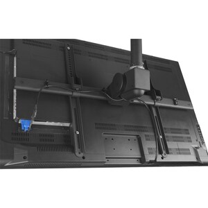 TH-3070-CTL ceiling mount - single display to 65kg (143lb) - short pole 1050mm to 1900mm (41.34" to 74.8") - Black