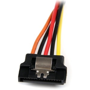 StarTech.com Adattatore cavo splitter Y di alimentazione SATA tipo latch 15 cm - M/F - Per Alimentazione, Unità SATA - SAT