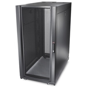 APC by Schneider Electric NetShelter SX 24U 600mm x 1070mm Deep Enclosure - For Server, Storage - 24U Rack Height x 19" Ra