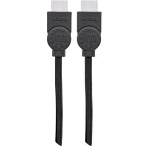 Manhattan Cable HDMI 1.4 M-M 3.0M+Ethernet - Extremo Secundario: 1 x 19-pin HDMI Digital Audio/Video - Male - 10.2Gbit/s -