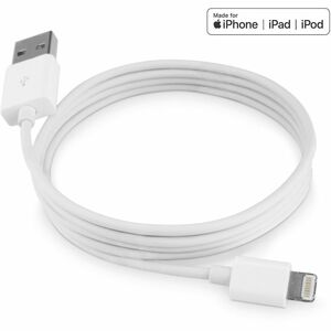 4XEM's 6ft 2m Lightning cable for Apple iPhone, iPad, iPod - MFI Certified - MFi Certified 6FT Lightning to USB data sync 