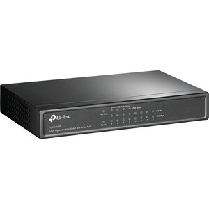 TP-Link TL-SG1008P 8 Ports Ethernet Switch - Gigabit Ethernet - 10/100/1000Base-T - 2 Layer Supported - Twisted Pair - Des