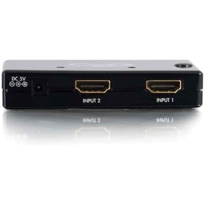 C2G 2-Port HDMI Switch - Auto Switch - 1920 x 1080 - Full HD - 2 x 1 - 1 x HDMI Out