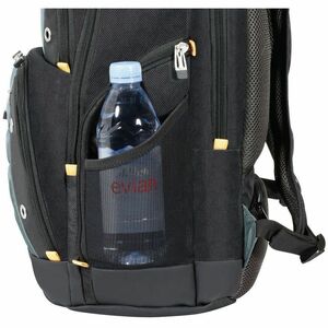 Estuche de transporte Targus Drifter II TSB239US Robusto (Mochila) para 43.2cm (17") Portátil - Negro/Gris - Conforme con 