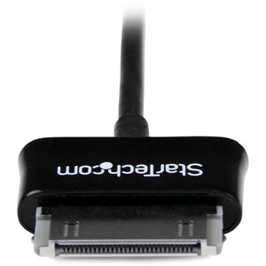 StarTech.com Cable Adaptador 2m Conector Dock USB para Samsung Galaxy Tab™ - Negro - USB A Macho - Cable for Tablet PC, Po
