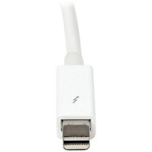 StarTech.com 2m White Thunderbolt Cable - M/M - Cable for Storage Drive, iMac, MacBook Pro - First End: 1 x 20-pin Thunder