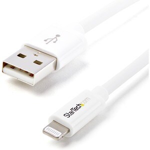StarTech.com Câble Apple® Lightning™ vers USB pour iPhone, iPod, iPad - 2 m Blanc - Cable for iPhone, iPod, iPad, Ordinate