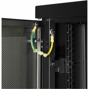 APC NetShelter SV, Server Rack Enclosure, 42U, 600W x 1060 D mm, with Sides, Black, Single Rack Unassembled - 42U Rack Hei